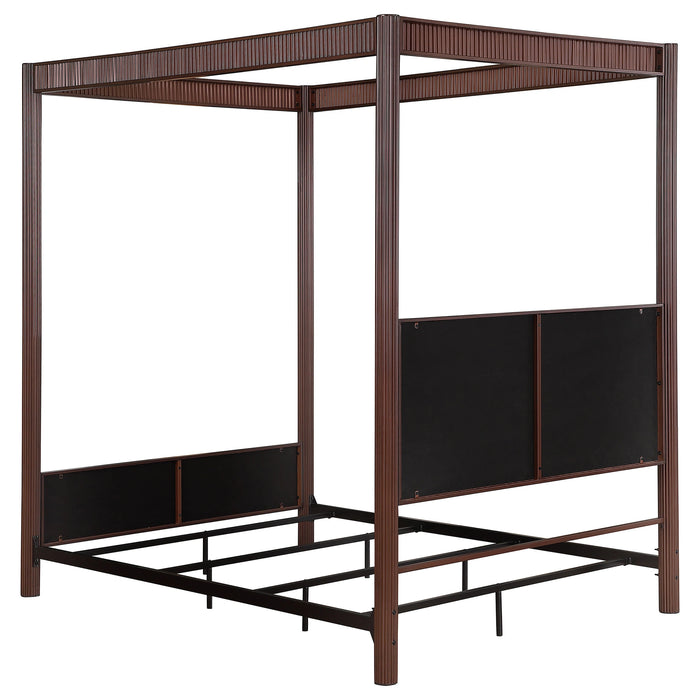 Zimmerlee Canopy Panel Bed