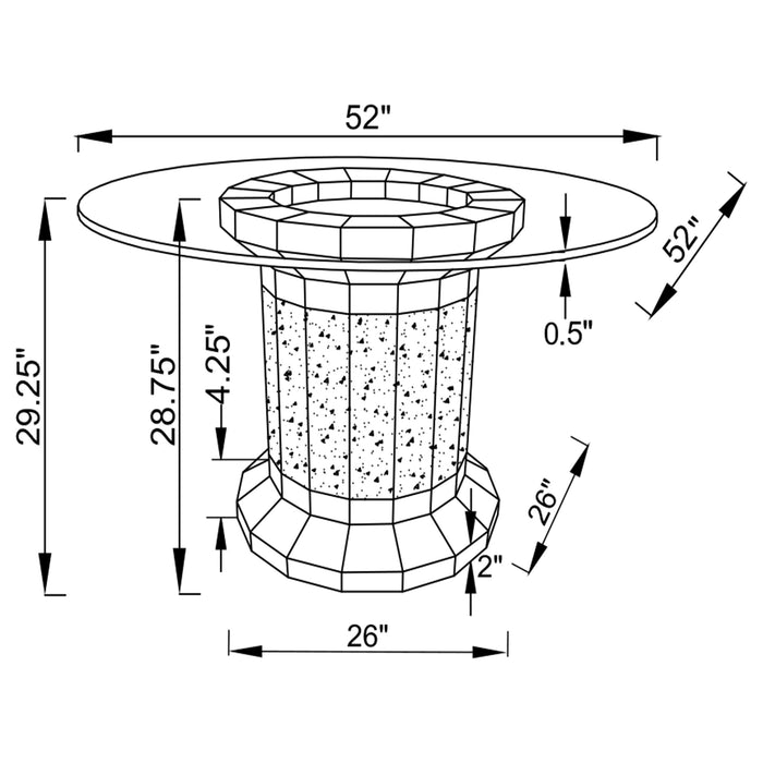 Ellie 5 Pc Dining Sets