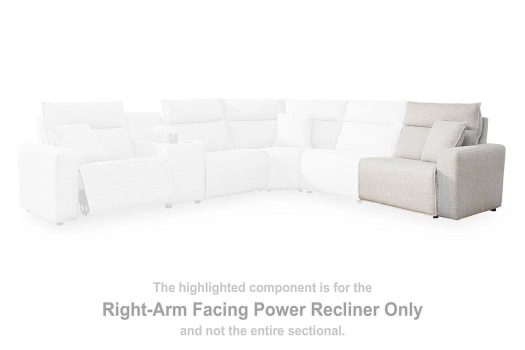 Modmax II Power Reclining Sectional with Chaise and Audio Consoles