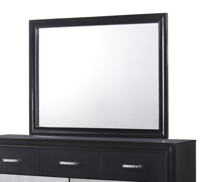 Miranda Rectangular Dresser Mirror Black