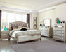 Bling Game Bedroom Set Metallic Platinum image