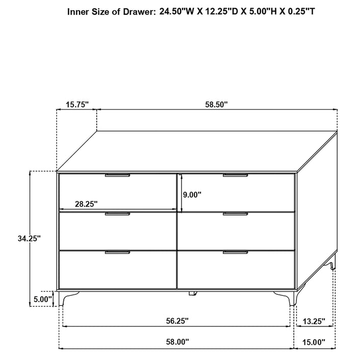 Kendall 4 Pc Bedroom Sets