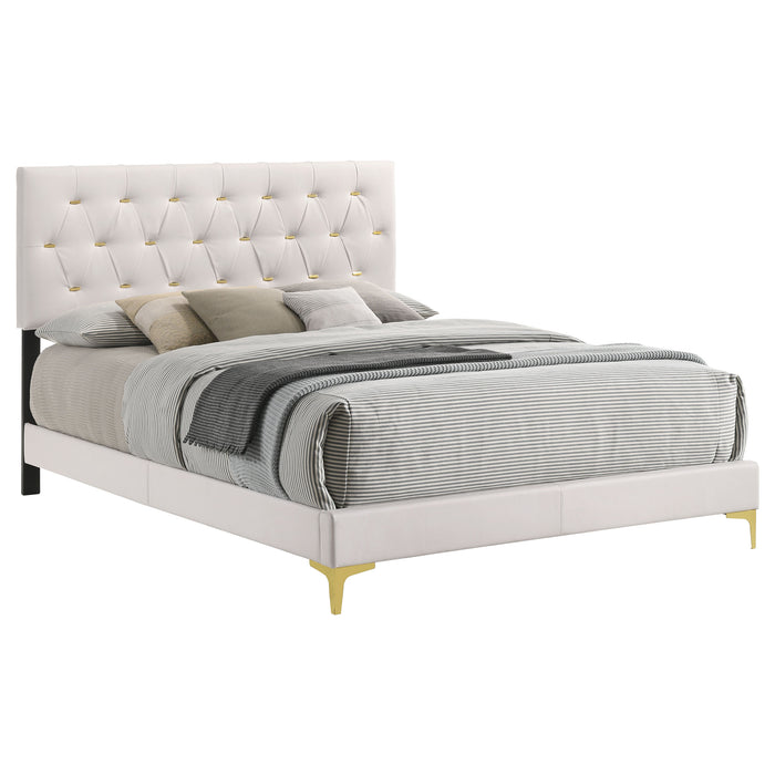 Kendall Panel Bed White