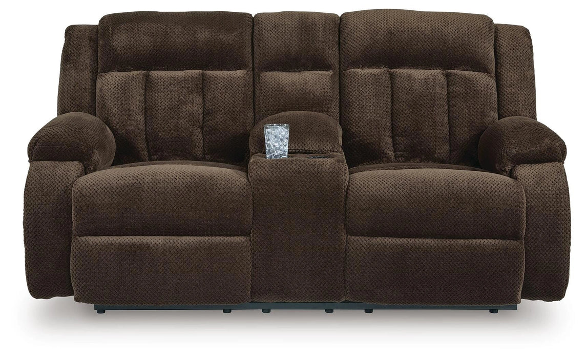 Observation Power Reclining Loveseat with Console