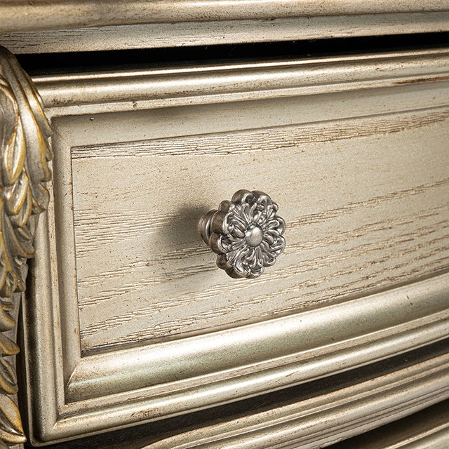 Fromberg Nightstand w/ Marble Top
