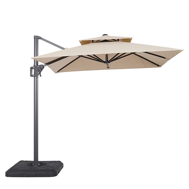 Furniture of America Fida Blue Square Umbrella (Base)