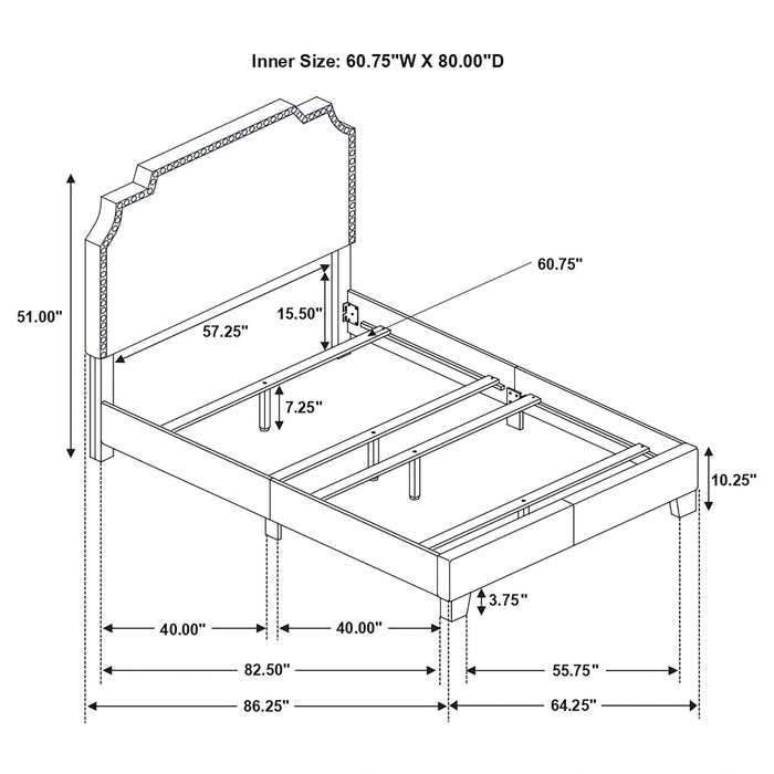Tamarac Panel Bed