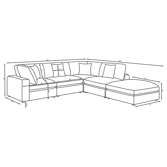 Serene Modular Sectionals Beige