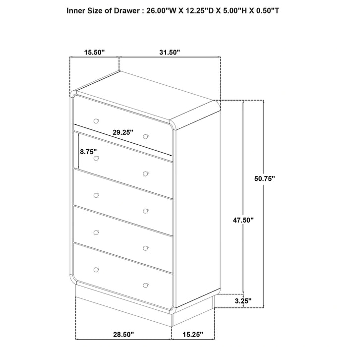 Cavelle Chest of Drawers