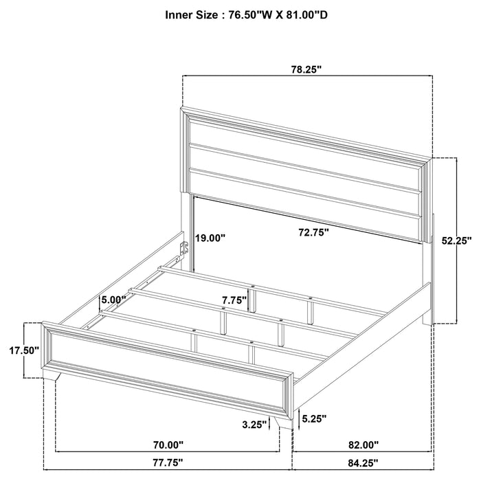 Wright Panel Bed