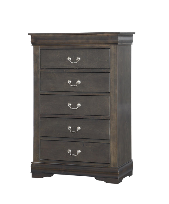 Louis Philippe Dark Gray Chest