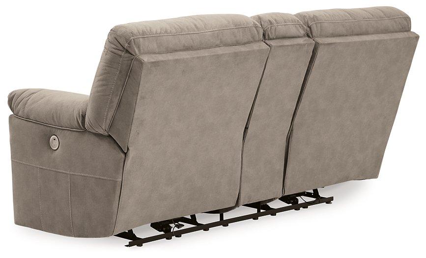 Cavalcade Power Reclining Loveseat with Console