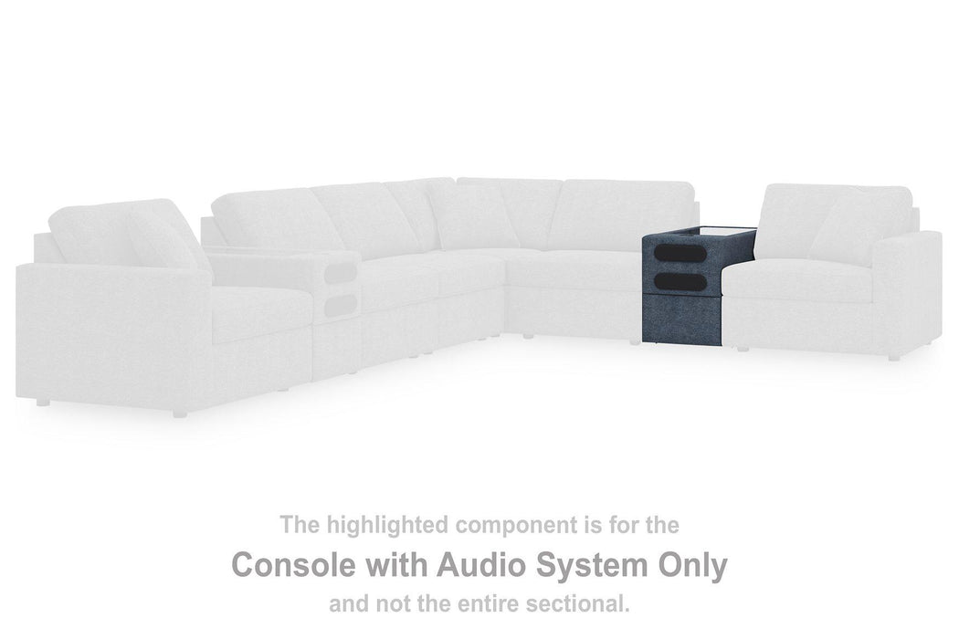 Modmax 5 Piece Sectional with Audio Console
