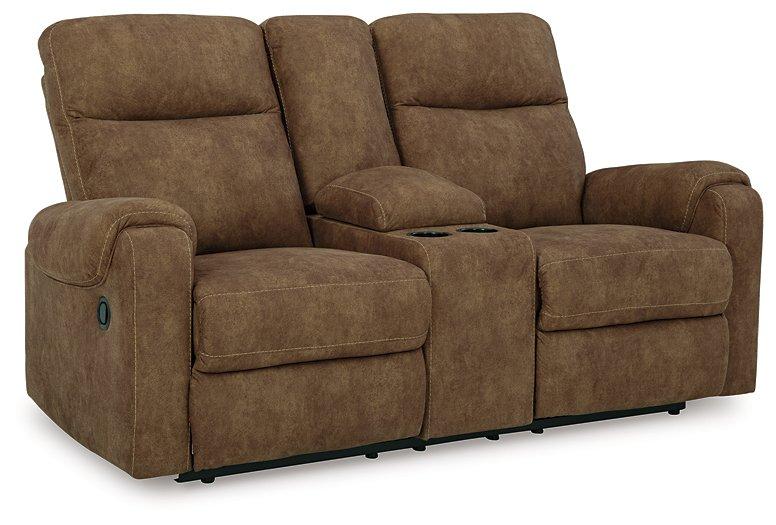 Edenwold Reclining Loveseat with Console