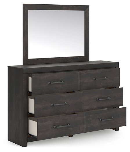 Hollivern Dresser and Mirror