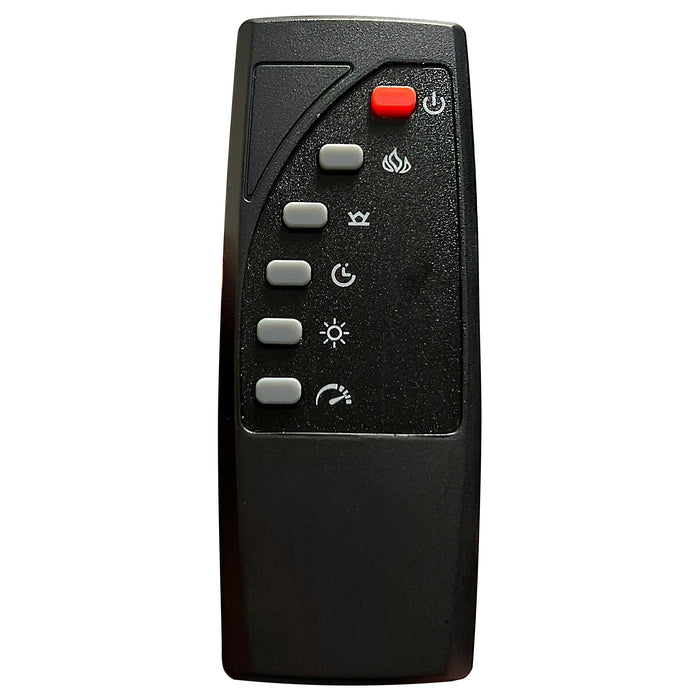 Tisdall Wingback Bed with Flame Visualizer