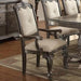 Crown Mark Kiera Arm Chair (Set of 2) in Grey 2151A-GY image