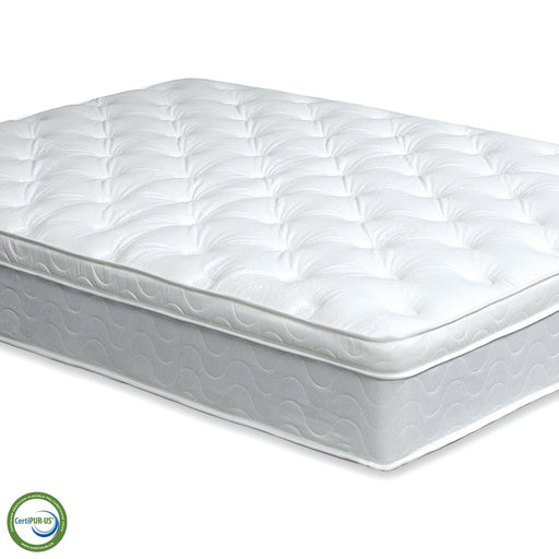 Bird Of Paradise White 11" Euro Pillow Top Mattress, Full image