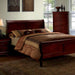 Louis Philippe Twin Bed Cherry Transitional image