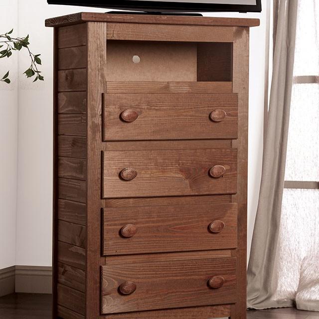 Lea Mahogany Media Chest image