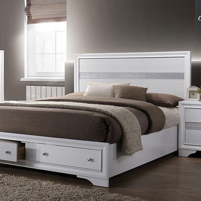 Chrissy White Queen Bed