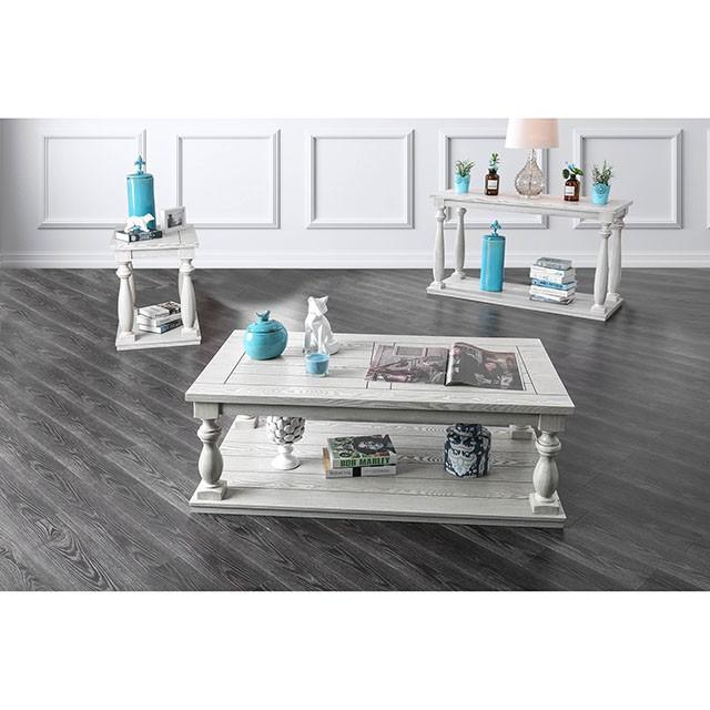 Arlington Antique White Coffee Table