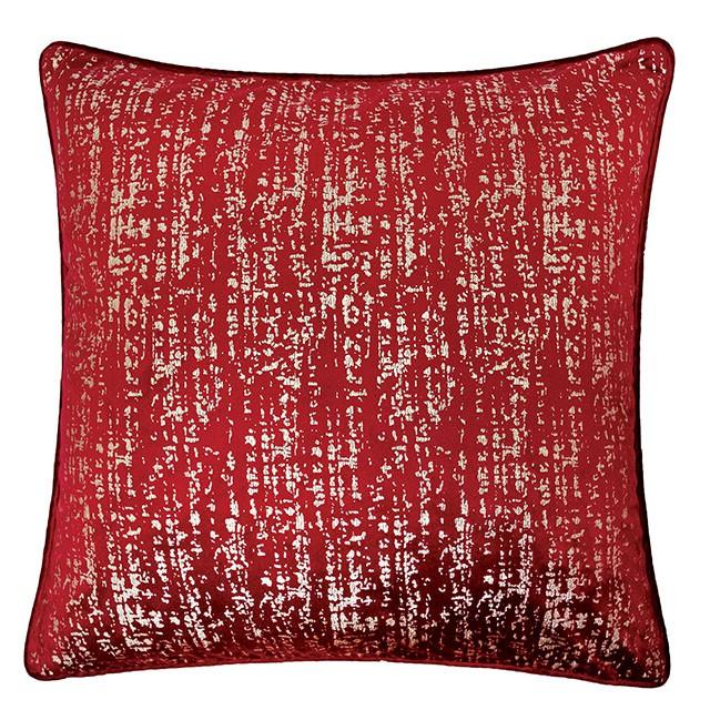 Belle Red 20" X 20" Pillow, Red