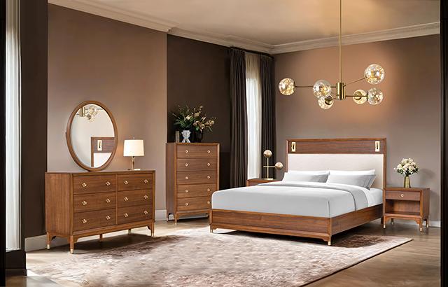 Hepburne E.King & Queen Bed With Storage & Without Storage