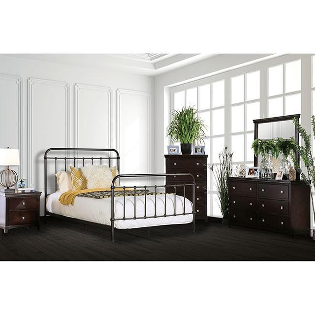 IRIA Dark Bronze Cal.King Bed