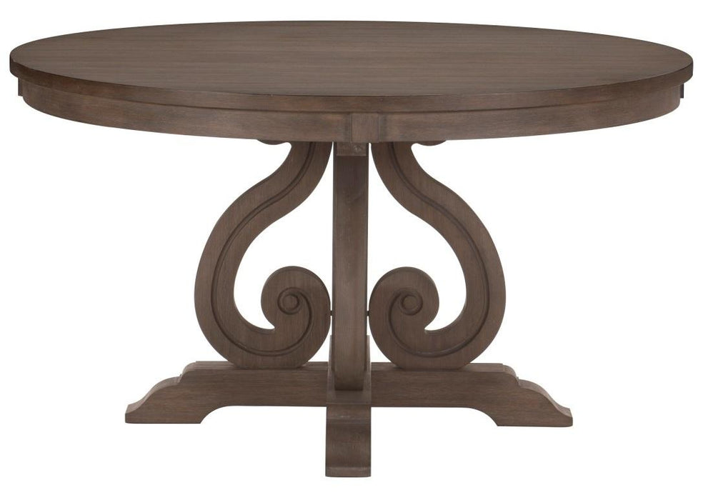 Toulon  Round Dining Table in Dark Pewter 5438-54* image