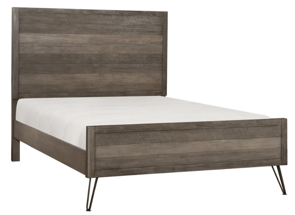 Urbanite Full Panel Bed in Tri-tone Gray 1604F-1* image