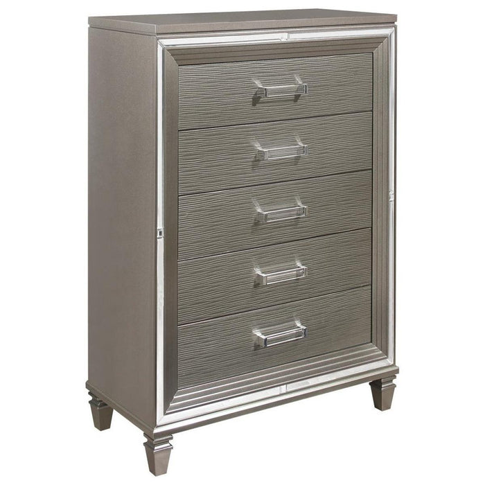 Homelegance Tamsin Chest in Silver Grey Metallic 1616-9 image