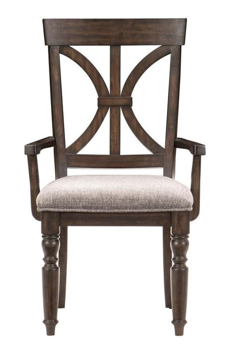 Cardano Arm Chair in Charcoal (Set of 2) image