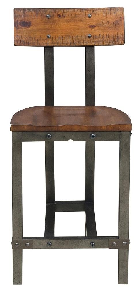 Holverson Counter Height Chair in Rustic Brown (Set of 2) image