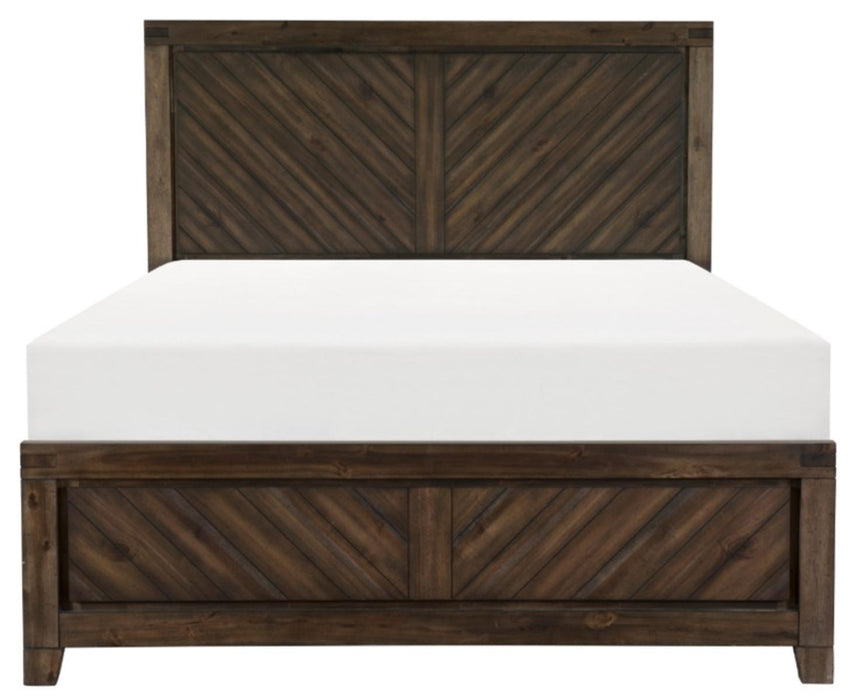 Parnell Queen Panel Bed in Rustic Cherry 1648-1* image