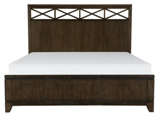 Griggs Queen Panel Bed in Dark Brown 1669-1* image