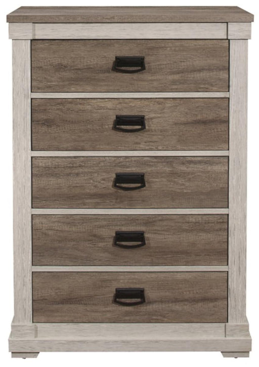 Arcadia Chest in White & Weathered Gray 1677-9 image