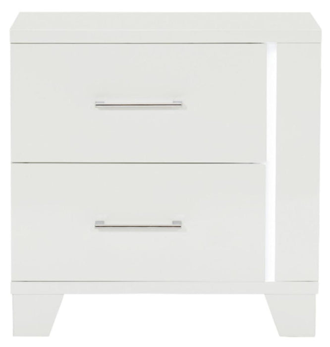 Kerren Nightstand in White 1678W-4 image