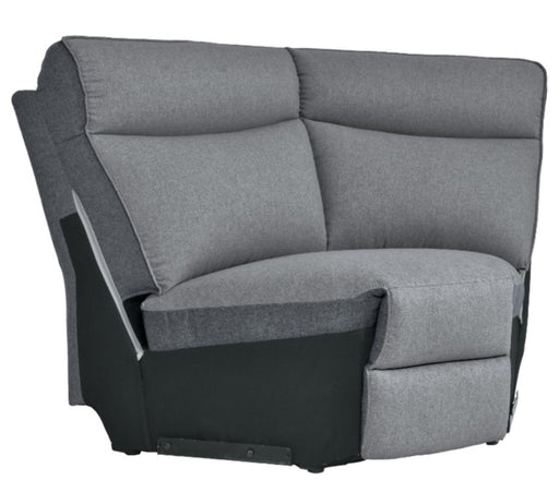 Homelegance Furniture Maroni Corner Seat in Dark Gray/Light Gray 8259-CR image