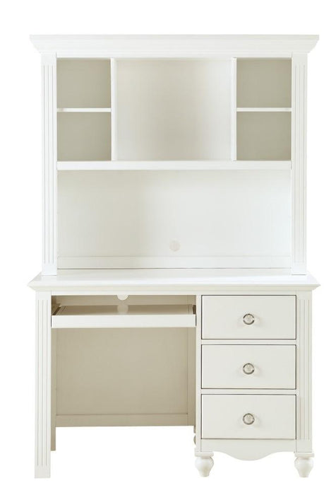 Meghan Writing Hutch/ Desk Set in White 2058WH-14* image