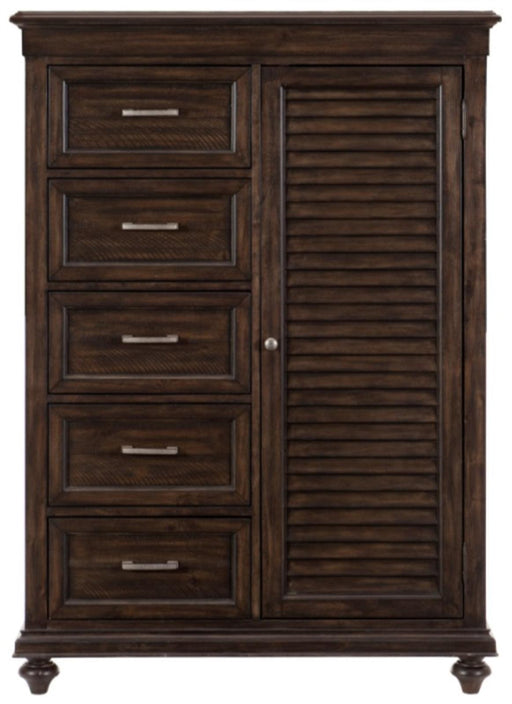 Homelegance Cardona Wardrobe Chest in Driftwood Charcoal 1689-10 image