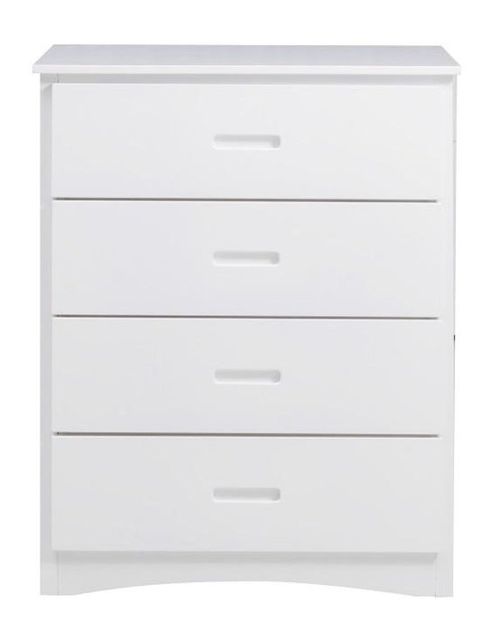 Galen 4 Drawer Chest in White B2053W-9 image