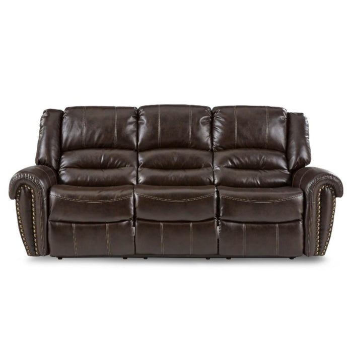 Center Hill Double Reclining Sofa in Dark Brown 9668BRW-3 image