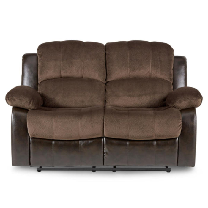 Granley Double Reclining Loveseat in Chocolate 9700FCP-2 image