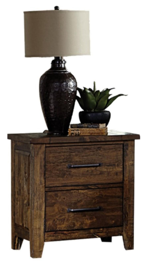 Homelegance Jerrick Nightstand in Burnished Brown 1957-4 image