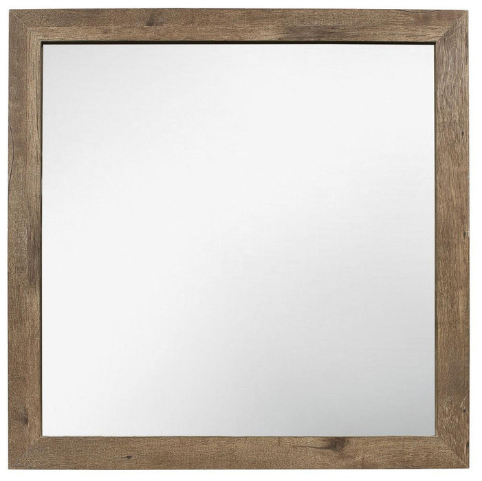 Mandan Mirror in Weathered Pine 1910-6 image