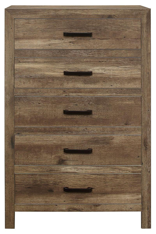 Mandan 5 Drawer Chest in Weathered Pine 1910-9 image