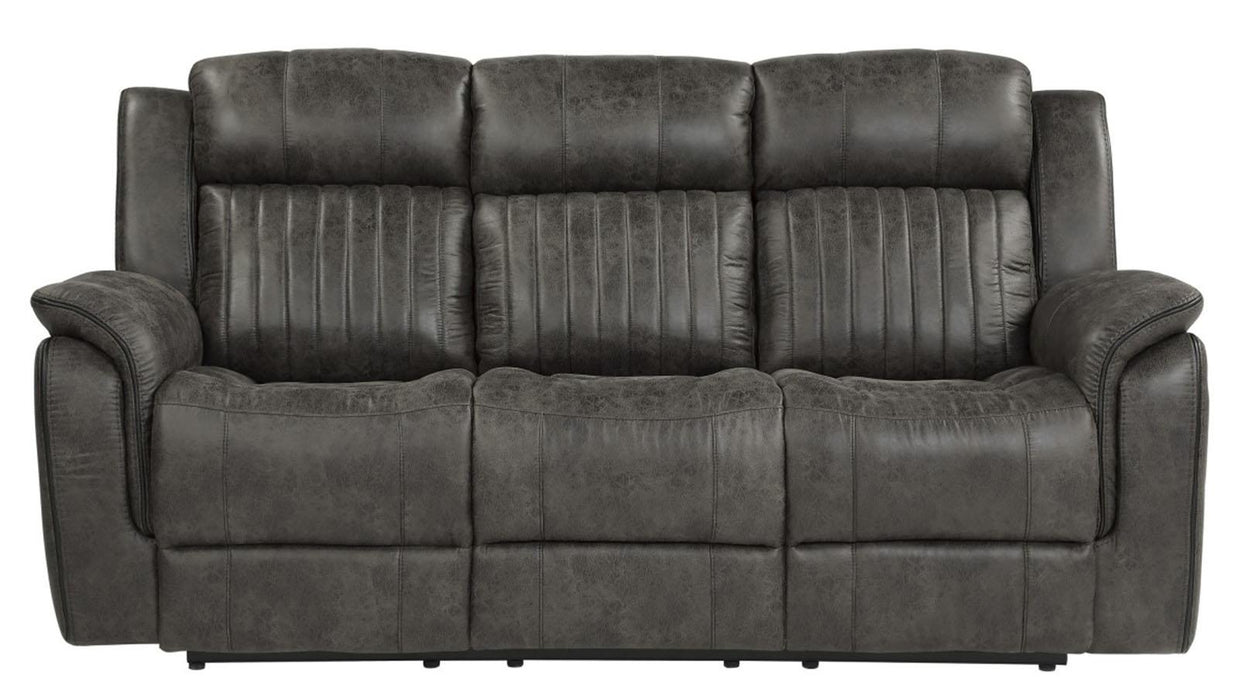 Centeroak Double Reclining Sofa in Gray 9479BRG-3 image