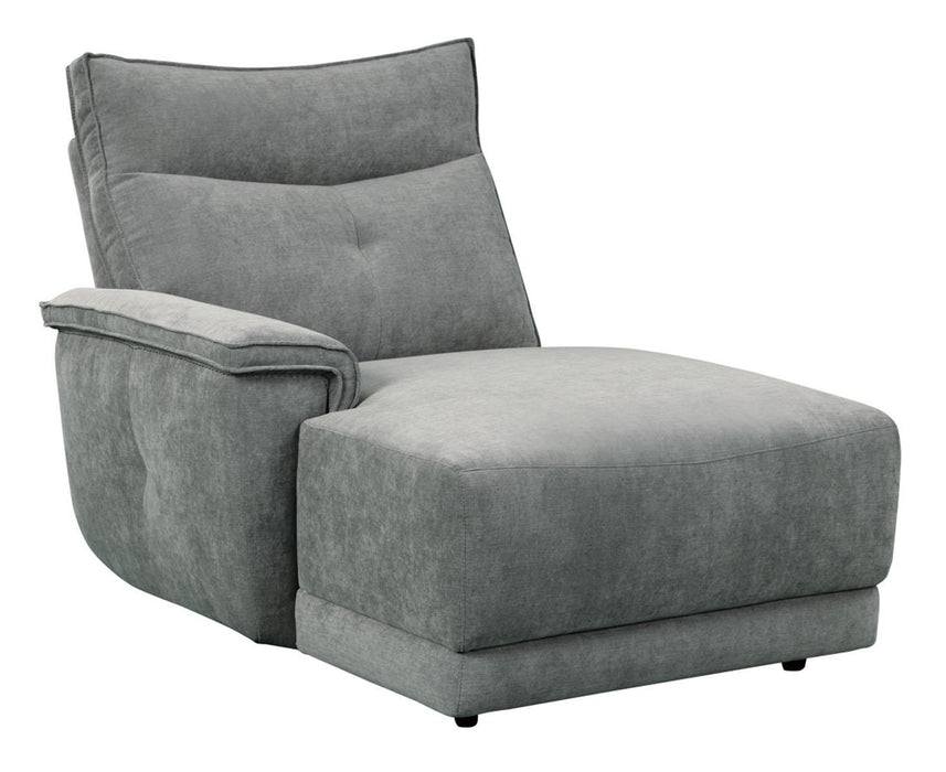 Tesoro Left Side Chaise in Dark Gray 9509DG-5L image