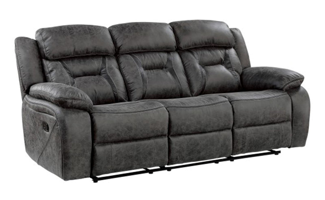 Madrona Hill Double Reclining Sofa in Gray 9989GY-3 image